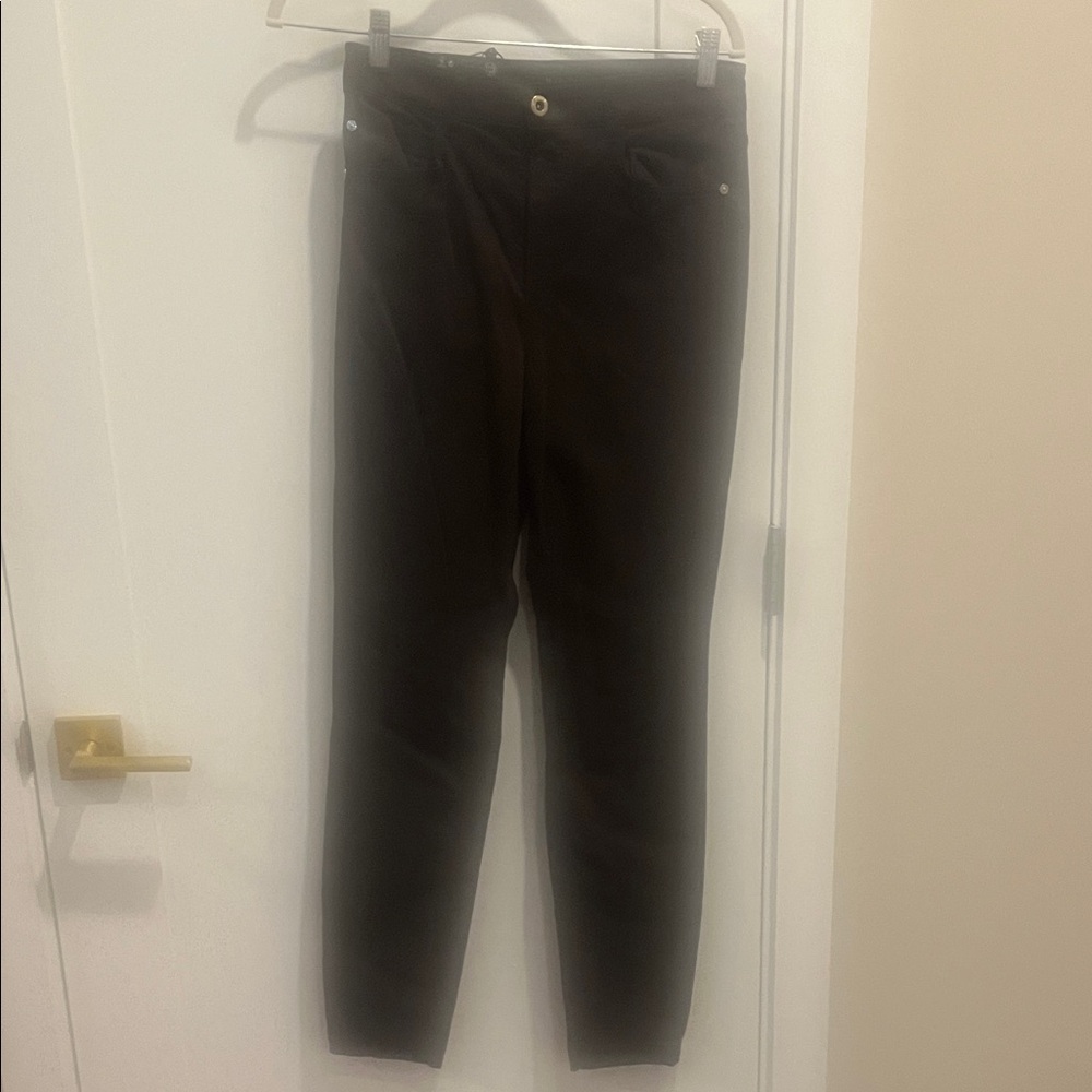 Massimo Dutti Chocolate Brown Skinny Pants - Picture 2 of 6